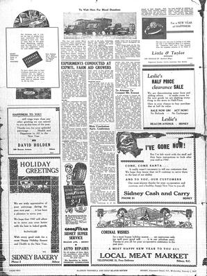 Saanich Peninsula And Gulf Islands Review Wed, January 1, 1947 (Page 2)