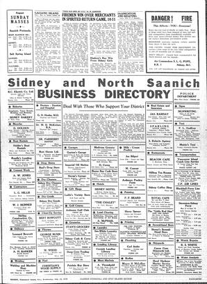 Saanich Peninsula And Gulf Islands Review Wed, July 31, 1946 (Page 7)
