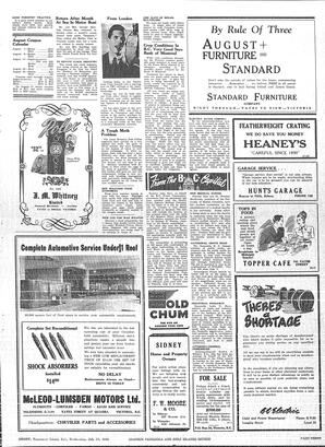 Saanich Peninsula And Gulf Islands Review Wed, July 31, 1946 (Page 3)