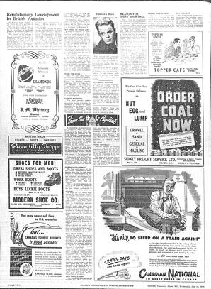 Saanich Peninsula And Gulf Islands Review Wed, July 10, 1946 (Page 2)