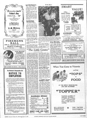 Saanich Peninsula And Gulf Islands Review Wed, June 5, 1946 (Page 3)