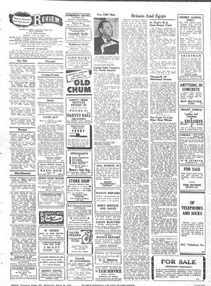 Saanich Peninsula And Gulf Islands Review Wed, March 13, 1946 (Page 5)