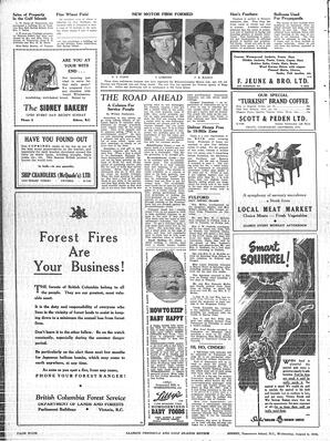 Saanich Peninsula And Gulf Islands Review Wed, August 8, 1945 (Page 4)