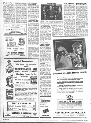 Saanich Peninsula And Gulf Islands Review Wed, June 27, 1945 (Page 4)