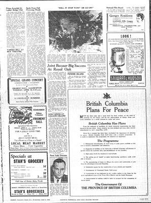 Saanich Peninsula And Gulf Islands Review Wed, April 4, 1945 (Page 5)