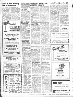 Saanich Peninsula And Gulf Islands Review Wed, February 28, 1945 (Page 6)