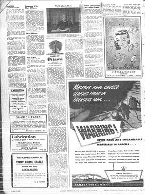 Saanich Peninsula And Gulf Islands Review Wed, January 24, 1945 (Page 4)