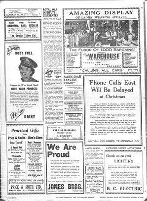 Saanich Peninsula And Gulf Islands Review Wed, December 16, 1942 (Page 4)