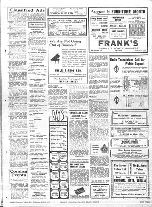 Saanich Peninsula And Gulf Islands Review Wed, July 29, 1942 (Page 3)