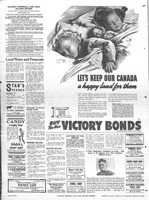 Saanich Peninsula And Gulf Islands Review Wed, February 18, 1942 (Page 2)