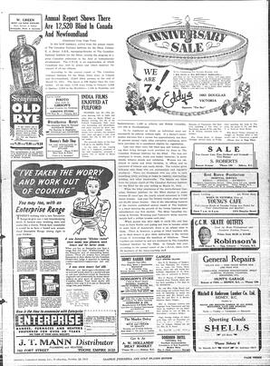 Saanich Peninsula And Gulf Islands Review Wed, October 29, 1941 (Page 3)