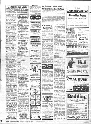 Saanich Peninsula And Gulf Islands Review Wed, September 17, 1941 (Page 5)