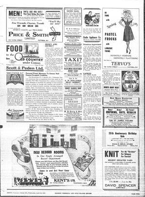 Saanich Peninsula And Gulf Islands Review Wed, April 30, 1941 (Page 5)