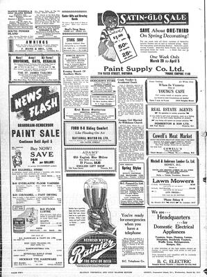 Saanich Peninsula And Gulf Islands Review Wed, March 26, 1941 (Page 2)