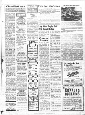 Saanich Peninsula And Gulf Islands Review Wed, February 5, 1941 (Page 5)