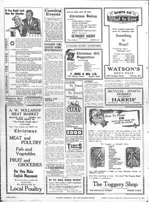Saanich Peninsula And Gulf Islands Review Wed, December 18, 1940 (Page 4)