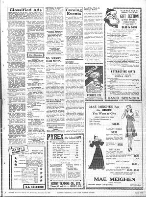 Saanich Peninsula And Gulf Islands Review Wed, December 11, 1940 (Page 5)