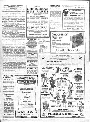 Saanich Peninsula And Gulf Islands Review Wed, December 11, 1940 (Page 4)