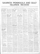 Saanich Peninsula And Gulf Islands Review Wed, September 4, 1940