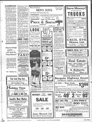 Saanich Peninsula And Gulf Islands Review Wed, July 31, 1940 (Page 3)