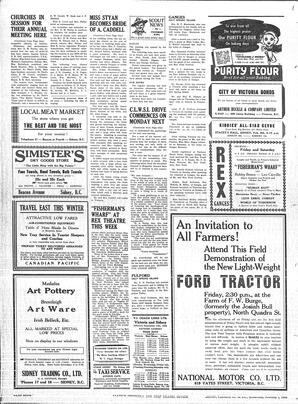 Saanich Peninsula And Gulf Islands Review Wed, February 7, 1940 (Page 4)