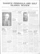 Saanich Peninsula And Gulf Islands Review Wed, May 3, 1939
