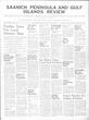 Saanich Peninsula And Gulf Islands Review Wed, April 12, 1939