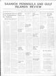Saanich Peninsula And Gulf Islands Review Wed, March 8, 1939