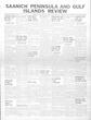 Saanich Peninsula And Gulf Islands Review Fri, November 25, 1938
