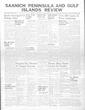 Saanich Peninsula And Gulf Islands Review Fri, November 18, 1938
