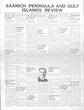 Saanich Peninsula And Gulf Islands Review Wed, July 6, 1938