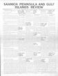 Saanich Peninsula And Gulf Islands Review Wed, June 29, 1938