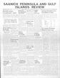 Saanich Peninsula And Gulf Islands Review Wed, June 22, 1938