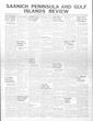 Saanich Peninsula And Gulf Islands Review Wed, April 27, 1938