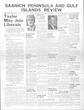 Saanich Peninsula And Gulf Islands Review Wed, April 6, 1938