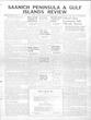 Saanich Peninsula And Gulf Islands Review Wed, November 17, 1937