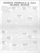 Saanich Peninsula And Gulf Islands Review Wed, October 6, 1937