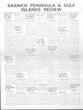 Saanich Peninsula And Gulf Islands Review Wed, September 1, 1937
