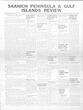 Saanich Peninsula And Gulf Islands Review Wed, August 11, 1937