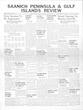 Saanich Peninsula And Gulf Islands Review Wed, March 31, 1937