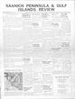 Saanich Peninsula And Gulf Islands Review Wed, January 20, 1937