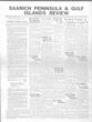 Saanich Peninsula And Gulf Islands Review Wed, August 19, 1936