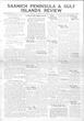 Saanich Peninsula And Gulf Islands Review Wed, November 20, 1935