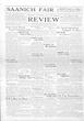 Saanich Peninsula And Gulf Islands Review Wed, August 17, 1932