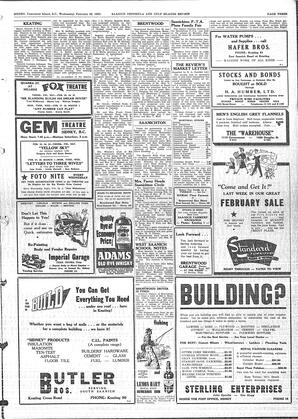Saanich Peninsula And Gulf Islands Review Wed, February 22, 1950 (Page 3)