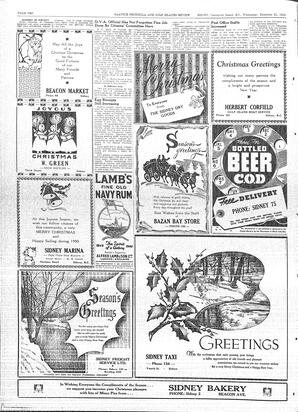 Saanich Peninsula And Gulf Islands Review Wed, December 21, 1949 (Page 10)