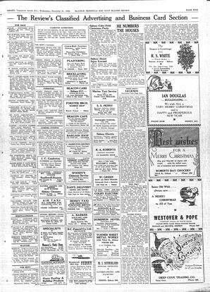 Saanich Peninsula And Gulf Islands Review Wed, December 21, 1949 (Page 5)