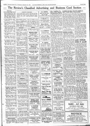 Saanich Peninsula And Gulf Islands Review Wed, November 23, 1949 (Page 9)