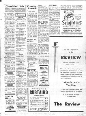 Saanich Peninsula And Gulf Islands Review Wed, August 9, 1939 (Page 3)