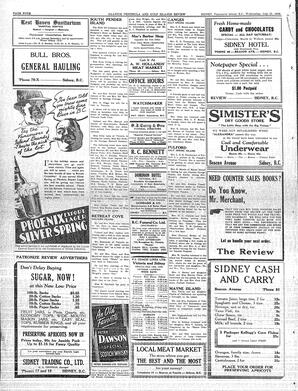 Saanich Peninsula And Gulf Islands Review Wed, July 13, 1938 (Page 4)
